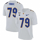 Pittsburgh Panthers 79 Bill Fralic White 150th Anniversary Patch Nike College Football Jersey Dzhi,baseball caps,new era cap wholesale,wholesale hats